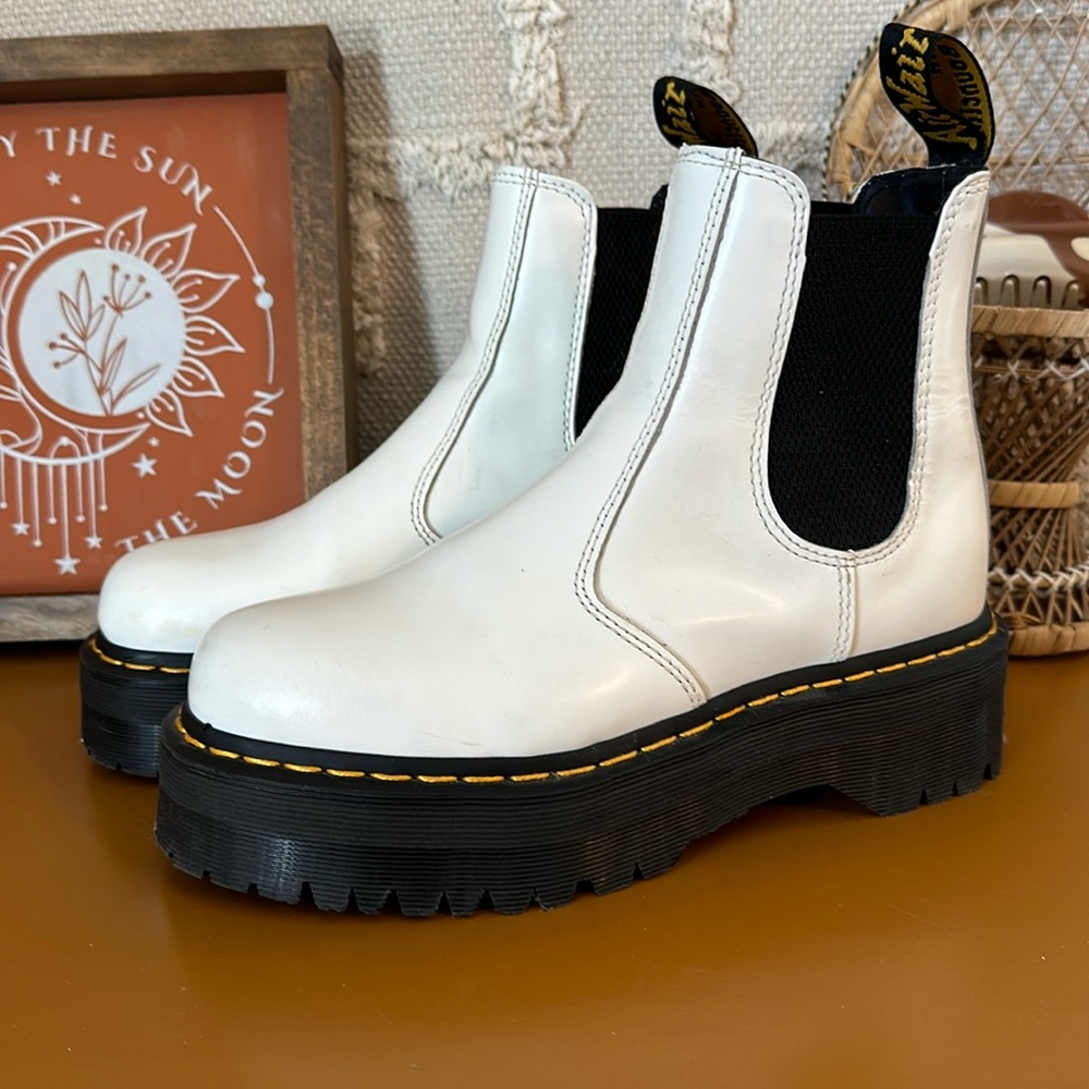 Dr. Martens Platform Chelsea Boots